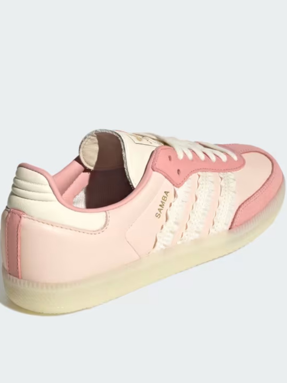 Like New adidas Samba OG Pink Ruffle - Picture 5 of 16